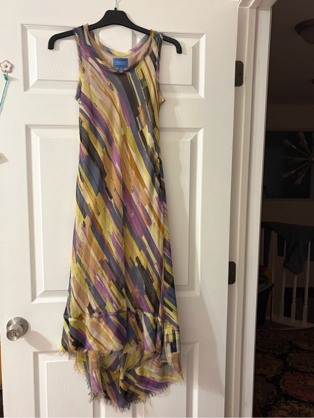 Simply Vera Vera Wang Multicolor Stripe Dress
